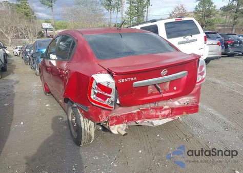 2012 Nissan Sentra 2.0 from USA, damaged, VIN 3N1AB6AP7CL778562